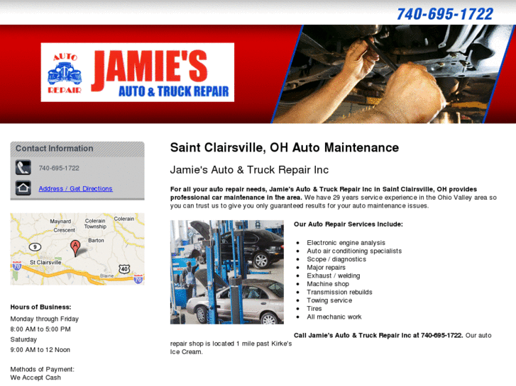 www.jamiesautoandtruckrepair.com