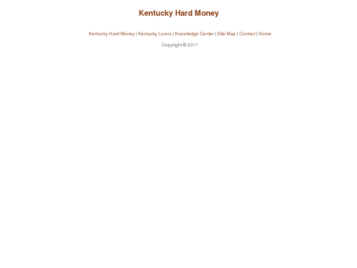 www.kentuckyhardmoney.com