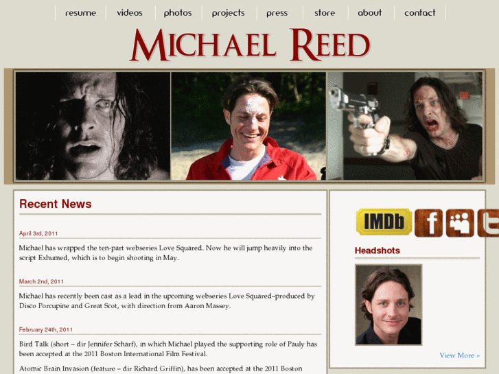 www.michaelreedactor.com