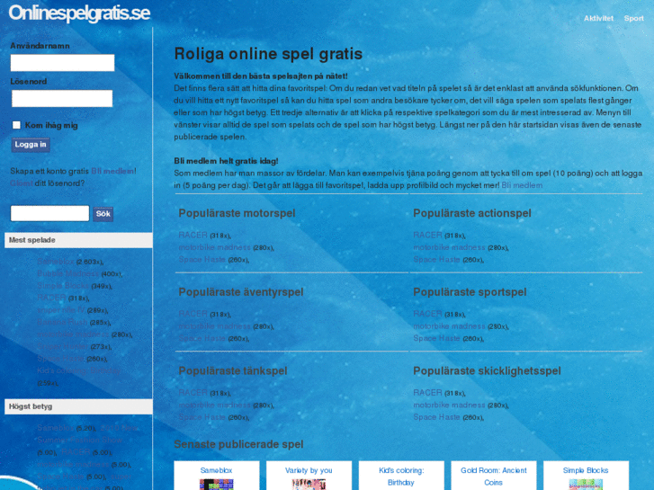 www.onlinespelgratis.se