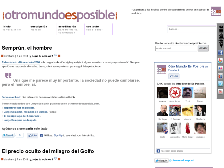 www.otromundoesposible.com