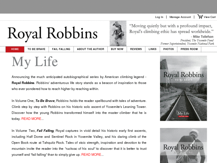 www.royalrobbinsthebook.com