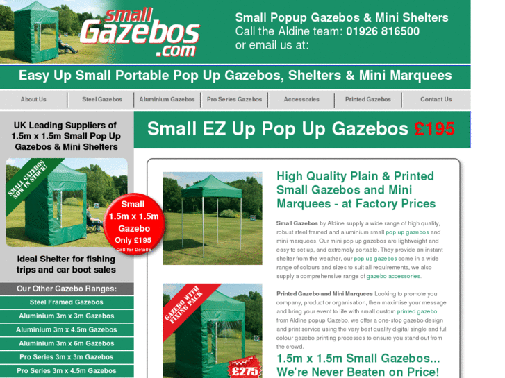 www.smallgazebos.com