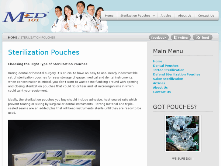 www.sterilizationpouches.org