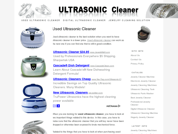 www.usedultrasoniccleaner.com