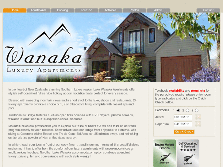 www.wanakaluxuryapartments.com