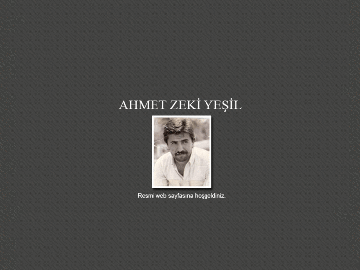 www.ahmetzekiyesil.com