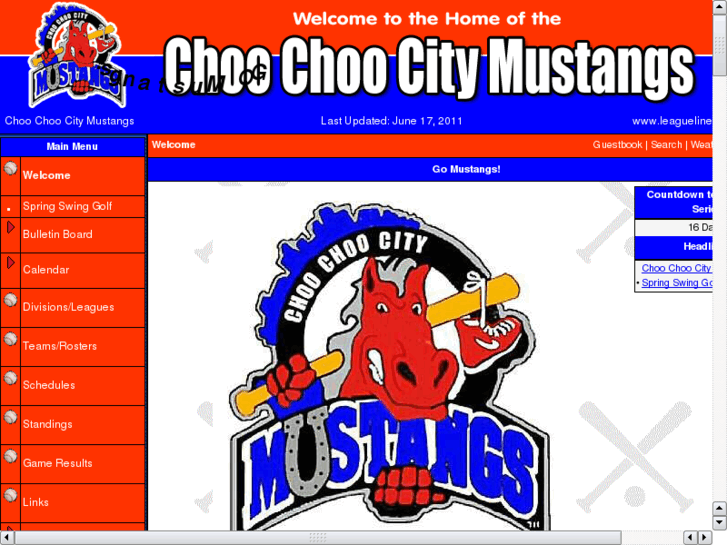 www.choochoocitymustangs.com