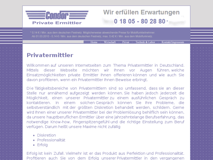 www.condor-detektive.de