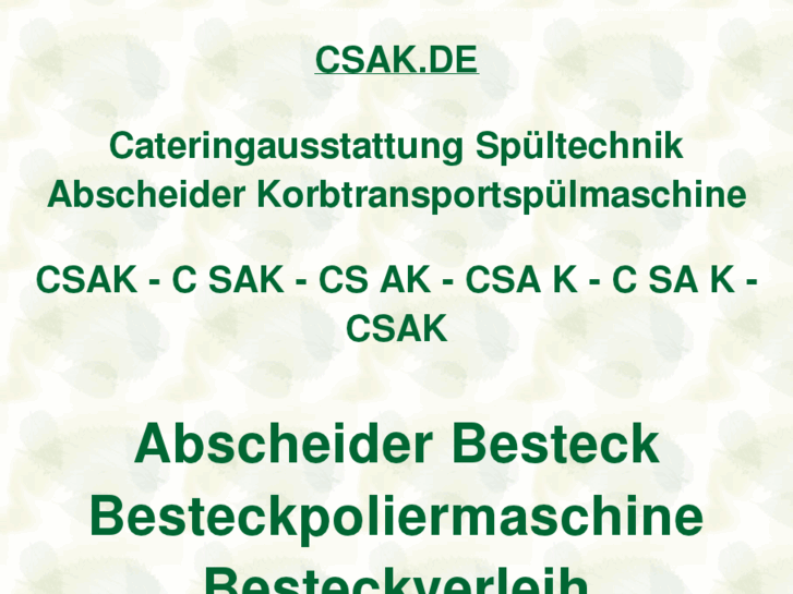 www.csak.de