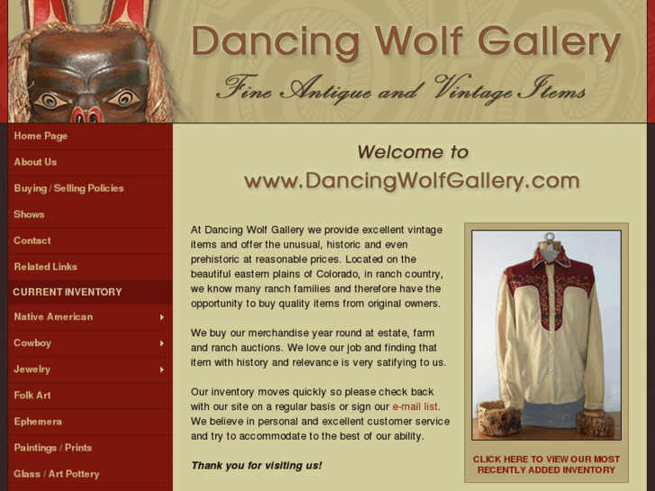 www.dancingwolfgallery.com