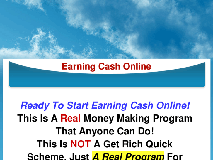 www.earningcashonline.ws