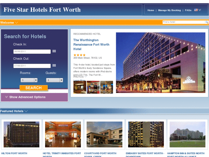 www.fivestarhotelsfortworth.com