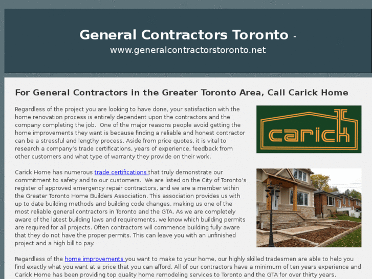 www.generalcontractorstoronto.net