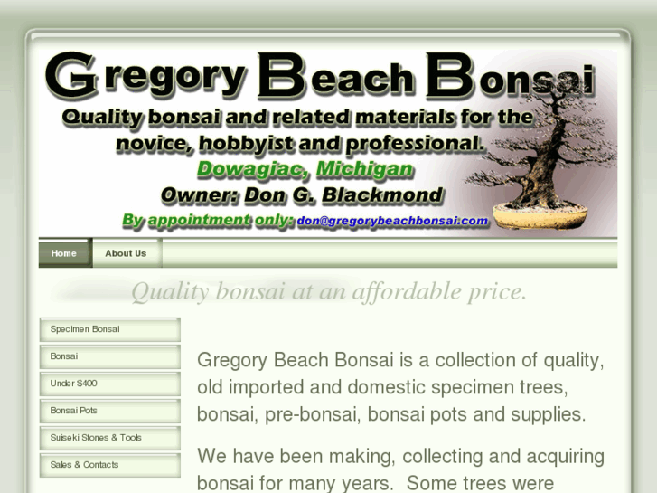 www.gregorybeachbonsai.com