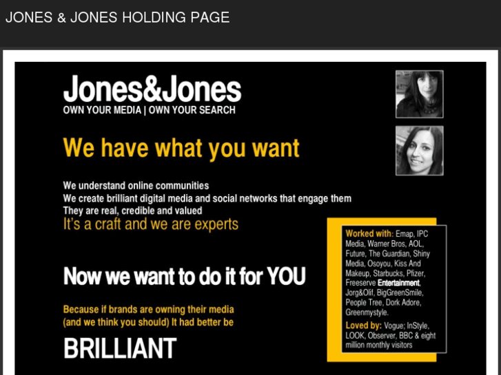 www.jonesandjonesmedia.com