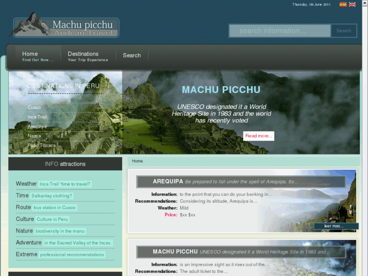 www.machupicchuandeantravel.com