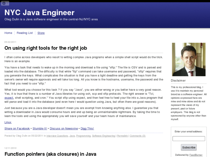 www.nycjavaengineer.com