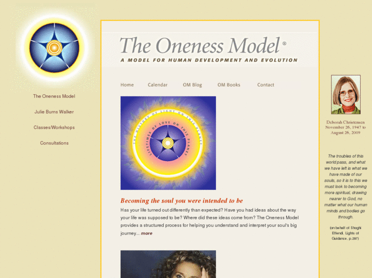www.onenessmodel.net