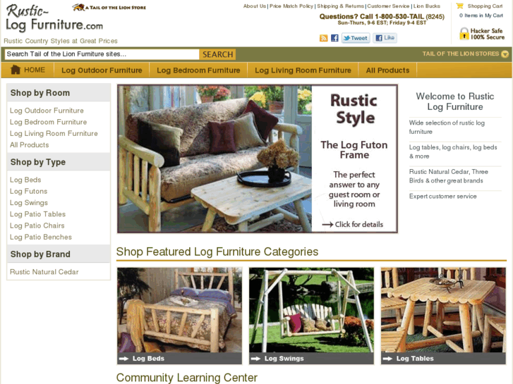 www.rustic-logfurniture.com