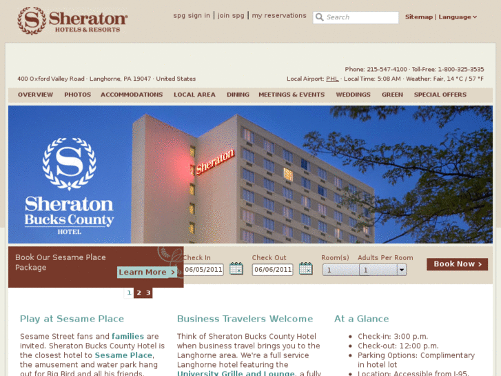 www.sheratonbuckscounty.com