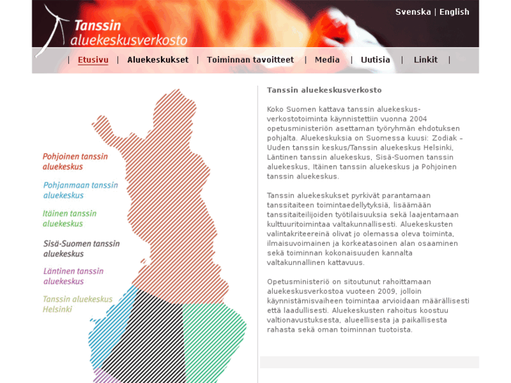 www.tanssinaluekeskukset.fi