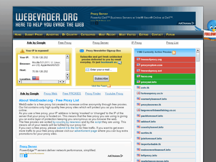www.webevader.org