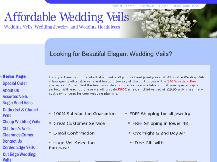 www.affordableweddingveils.com