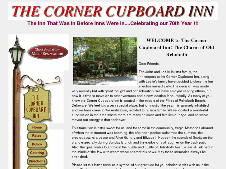 www.cornercupboardinn.com