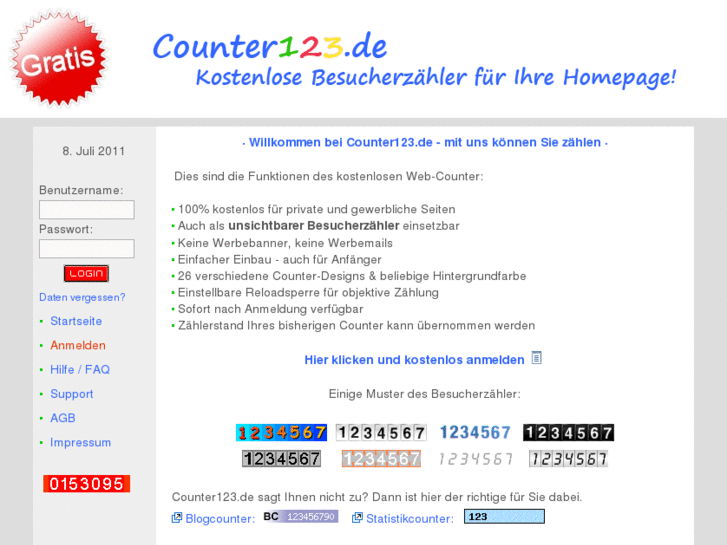 www.counter123.de