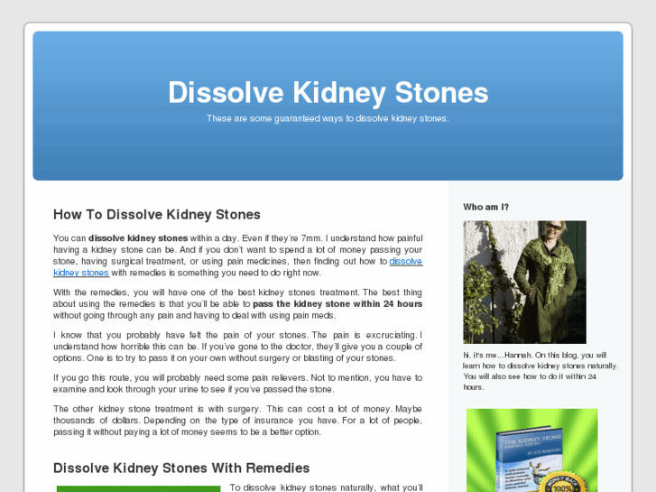 www.dissolvekidneystonesnow.com