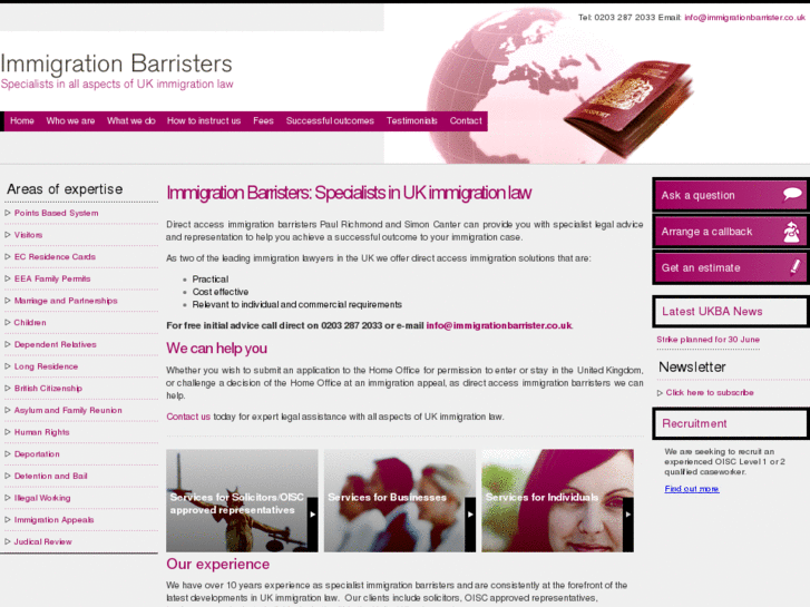 www.immigrationbarrister.net