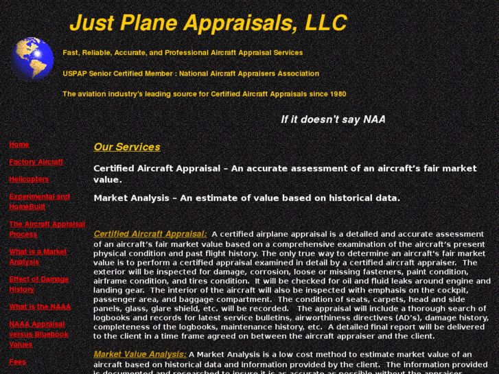 www.justplaneappraisals.com