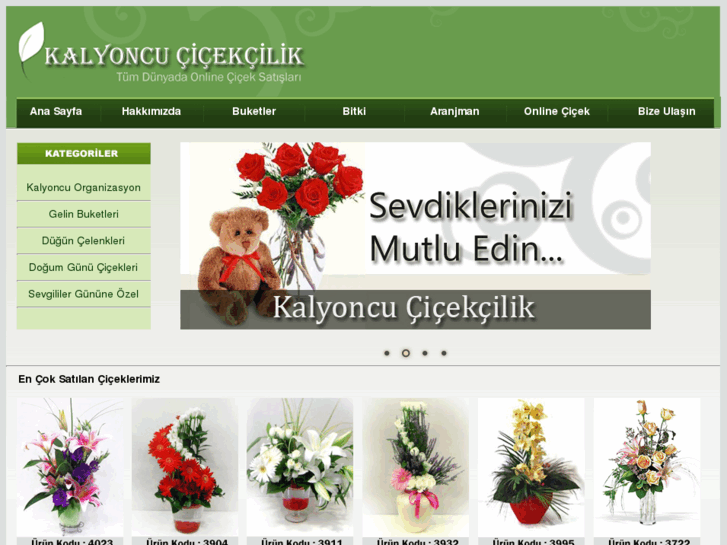 www.kalyoncucicekcilik.com