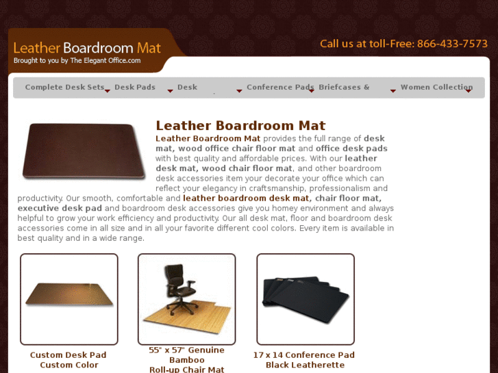 www.leatherboardroommat.com