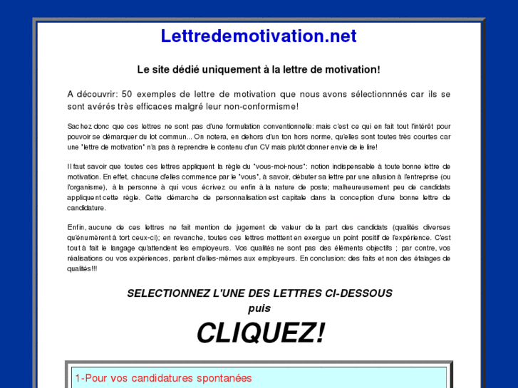 www.lettredemotivation.net