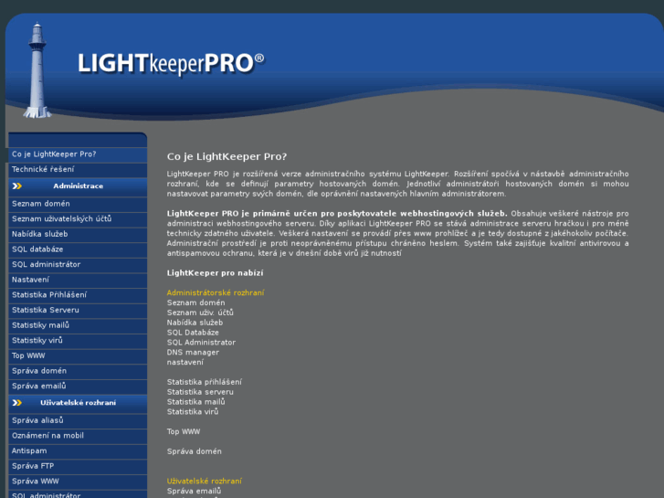 www.lightkeeperpro.cz