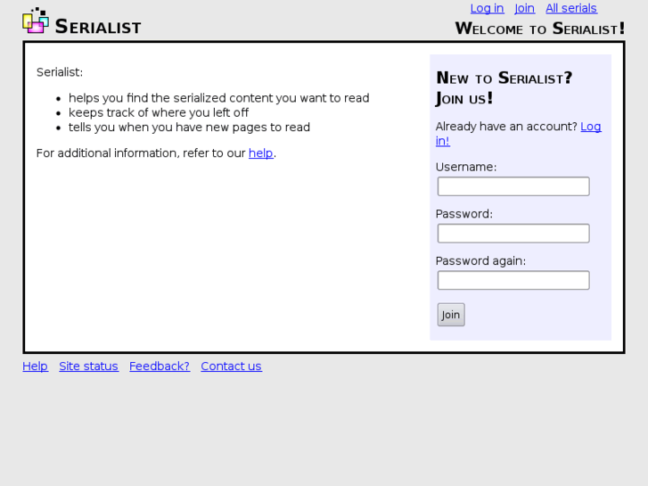 www.serialist.net