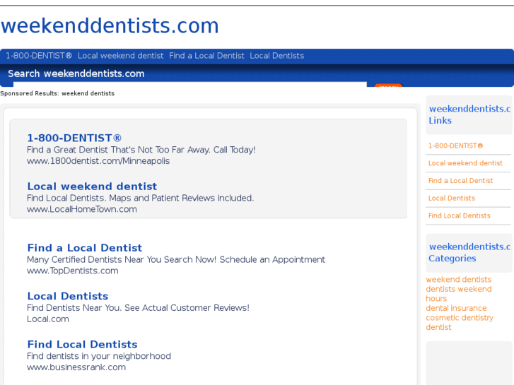 www.weekenddentists.com