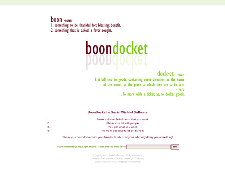 www.boondocket.com