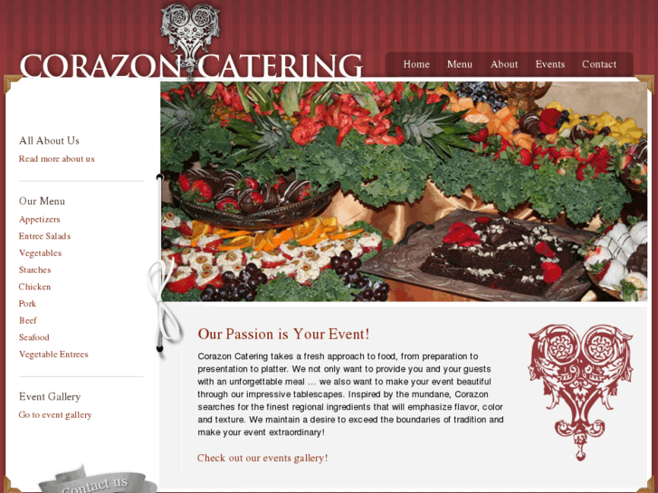 www.corazoncateringtyler.com