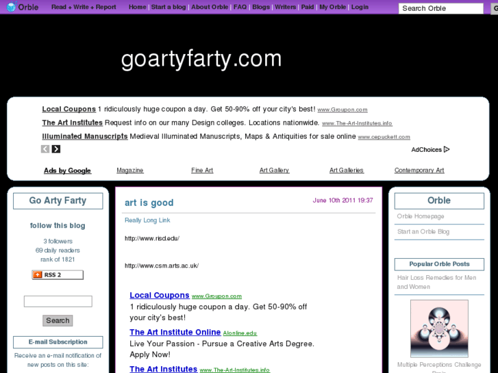 www.goartyfarty.com