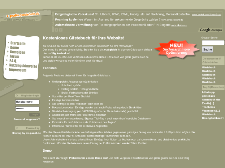 www.gratis-gaestebuch.de