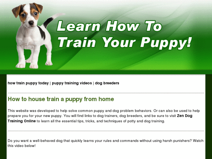 www.howtrainpuppy.com