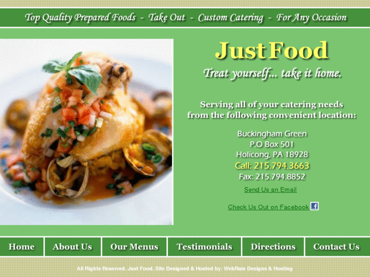 www.justfoodcatering.com