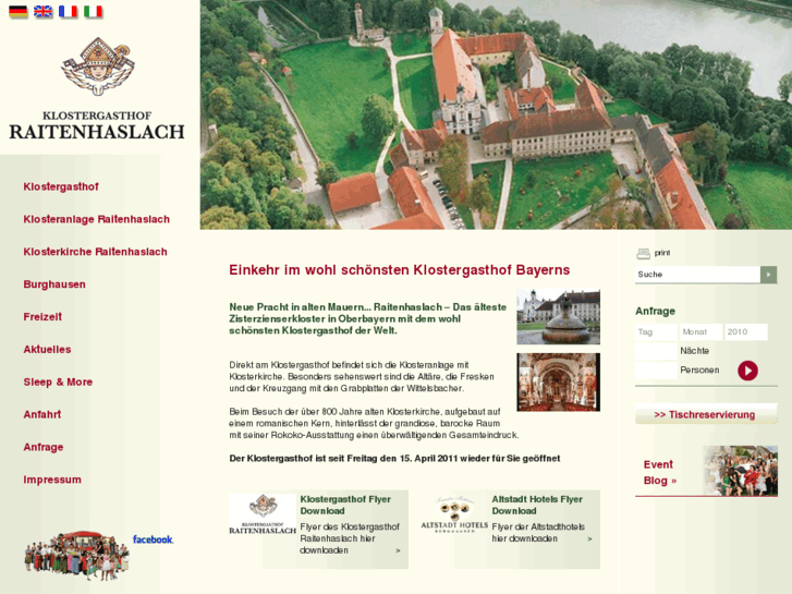 www.klostergasthof.com