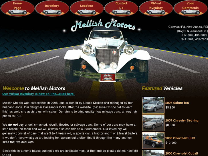 www.mellishmotors.com