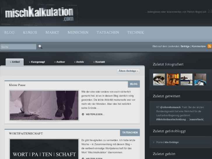 www.mischkalkulation.com