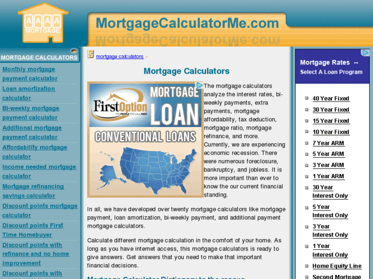 www.mortgagecalculatorme.com