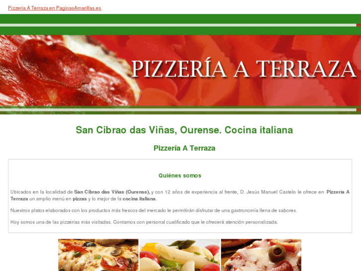 www.pizzeriaaterraza.com